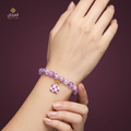 Forever Lock Beaded Friendship Charm Bracelet