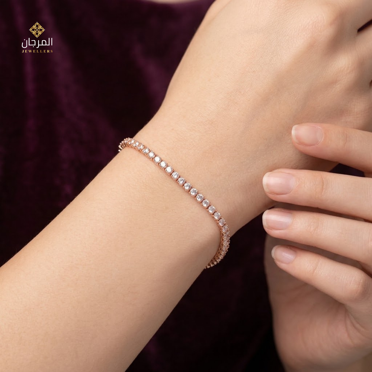 Classic Solitaire Zirconia Tennis Bracelet