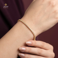 Classic Solitaire Zirconia Tennis Bracelet