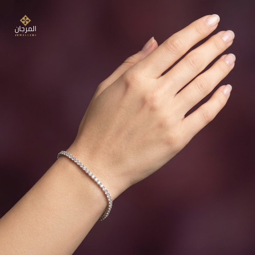 Classic Solitaire Zirconia Tennis Bracelet
